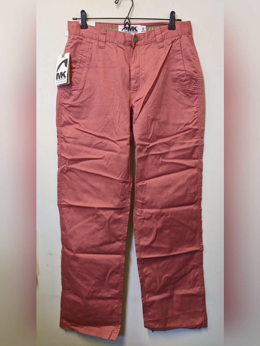 Mountain Khakis Men's Lake Lodge Twill Pants - Summer Red - New